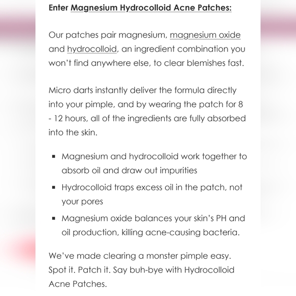 3 Boxes Soon Skincare Magnesium Hydrocolloid Acne Patches - Picture 3 of 11